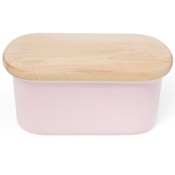 NWB Nigella Lawson Living Kitchen Butter Dish in Rosebud Pink - Picture 2 of 16